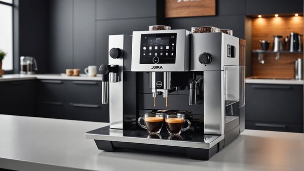 Machines à café professionnelles jura: efficacité et élégance au bureau